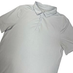 Lululemon Men's M Blue Striped Lightweight Polo - Golf Outdoor‎